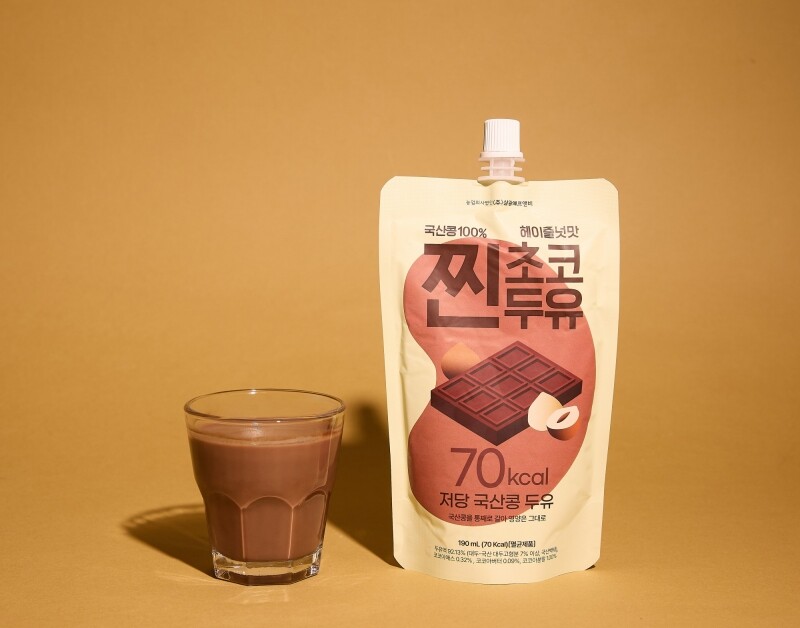 농업회사법인(주)삼광에프앤비,찐바나나두유 190ml*14입 국산콩저당두유 다이어트 식사대용